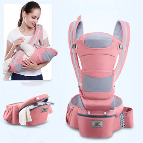Ergonomic Baby Carrier Infant Baby Hipseat Carrier 3 In 1 Front Facing Ergonomic Kangaroo Baby Wrap Sling Vilion