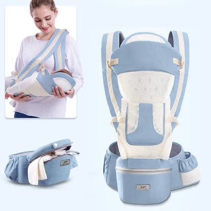 Ergonomic Baby Carrier Infant Baby Hipseat Carrier 3 In 1 Front Facing Ergonomic Kangaroo Baby Wrap Sling Vilion