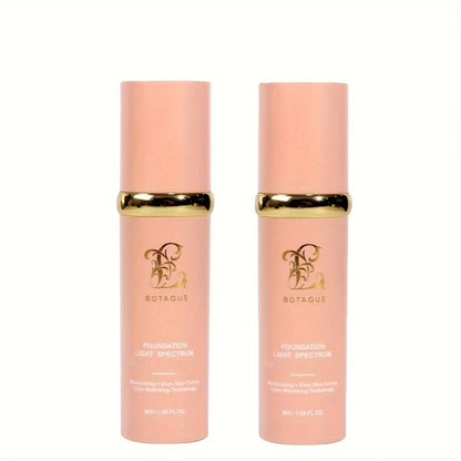 BOTAGUS Foundation 4 In 1-Light Spectrum,Protecting From Sun With SPF 50,For Gym, Sports, Dancing Concealer Coverage Flawless - Vilion