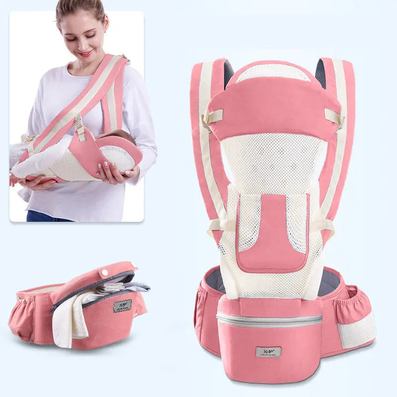 Ergonomic Baby Carrier Infant Baby Hipseat Carrier 3 In 1 Front Facing Ergonomic Kangaroo Baby Wrap Sling Vilion
