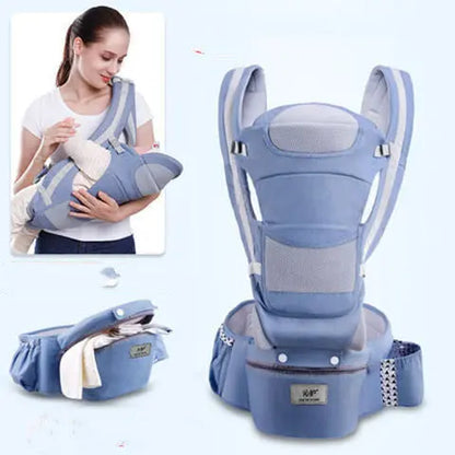 Ergonomic Baby Carrier Infant Baby Hipseat Carrier 3 In 1 Front Facing Ergonomic Kangaroo Baby Wrap Sling Vilion