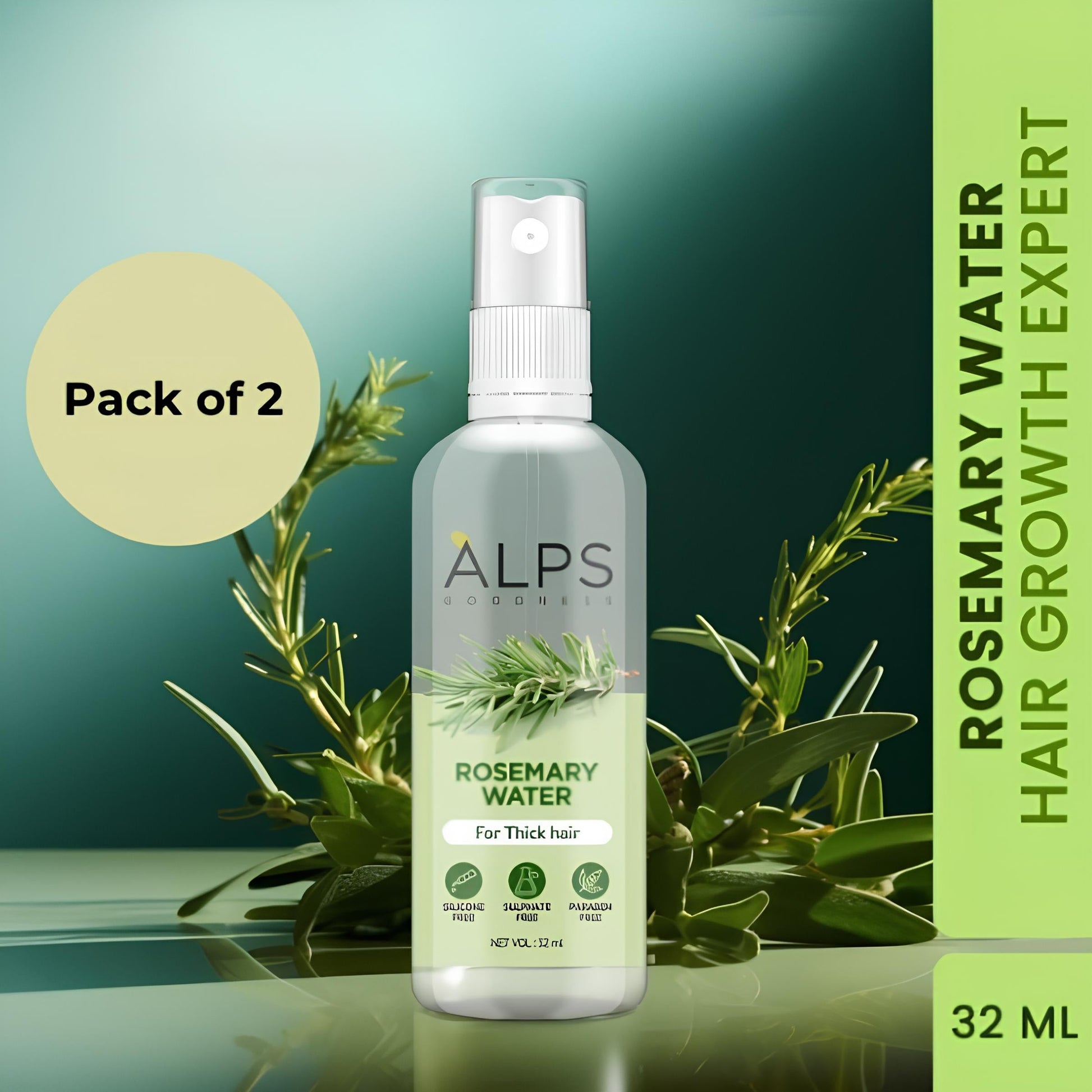 Rosemary Water, Hair Spray For Regrowth Buy 1 Get 2 Free da075y-ar
